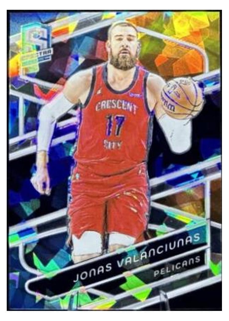 2023-24 Panini Spectra Base Set Jonas Valanciunas #85 card