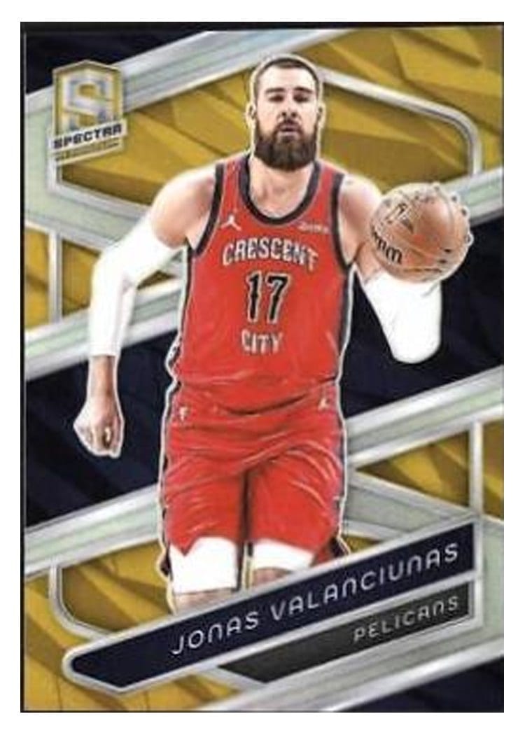 2023-24 Panini Spectra Base Set Jonas Valanciunas #85 card