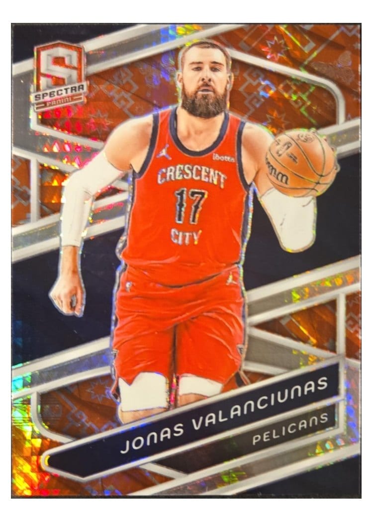 2023-24 Panini Spectra Base Set Jonas Valanciunas #85 card