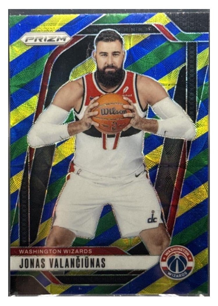 2024-25 Panini Prizm Base Set Jonas Valanciunas #76 card