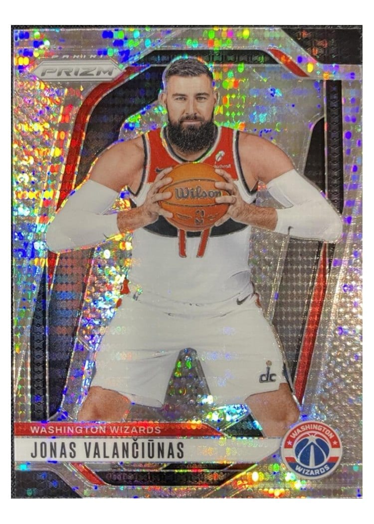 2024-25 Panini Prizm Base Set Jonas Valanciunas #76 card