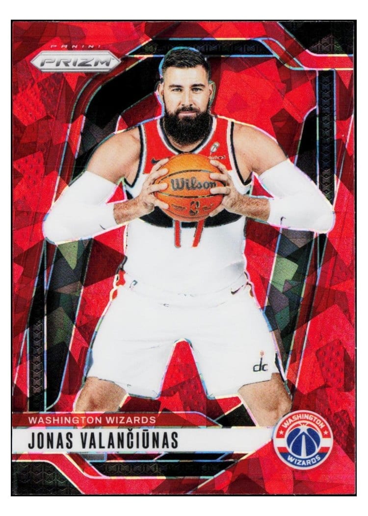 2024-25 Panini Prizm Base Set Jonas Valanciunas #76 card