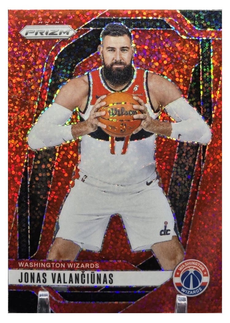 2024-25 Panini Prizm Base Set Jonas Valanciunas #76 card