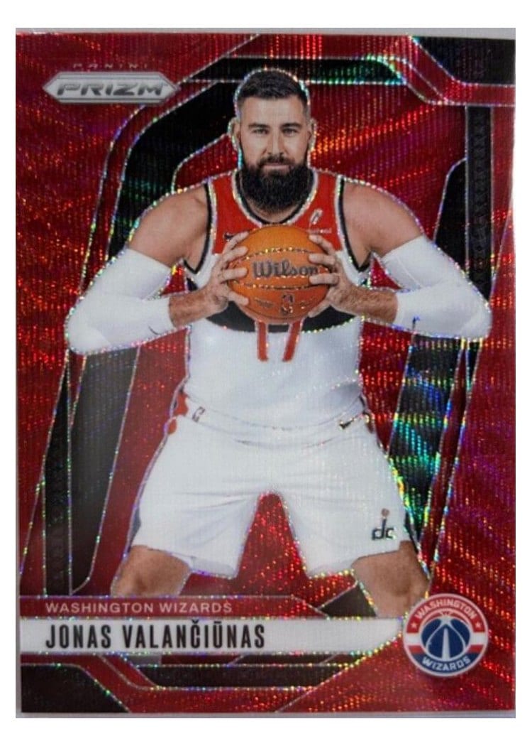 2024-25 Panini Prizm Base Set Jonas Valanciunas #76 card