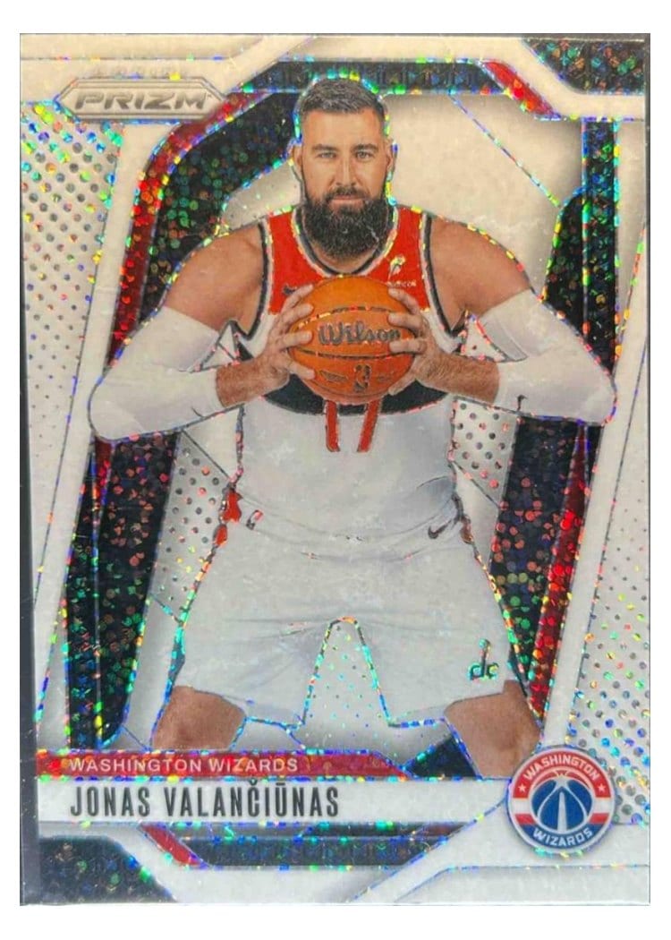 2024-25 Panini Prizm Base Set Jonas Valanciunas #76 card