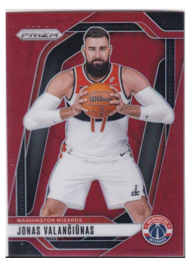 2024-25 Panini Prizm Base Set Jonas Valanciunas #76 card