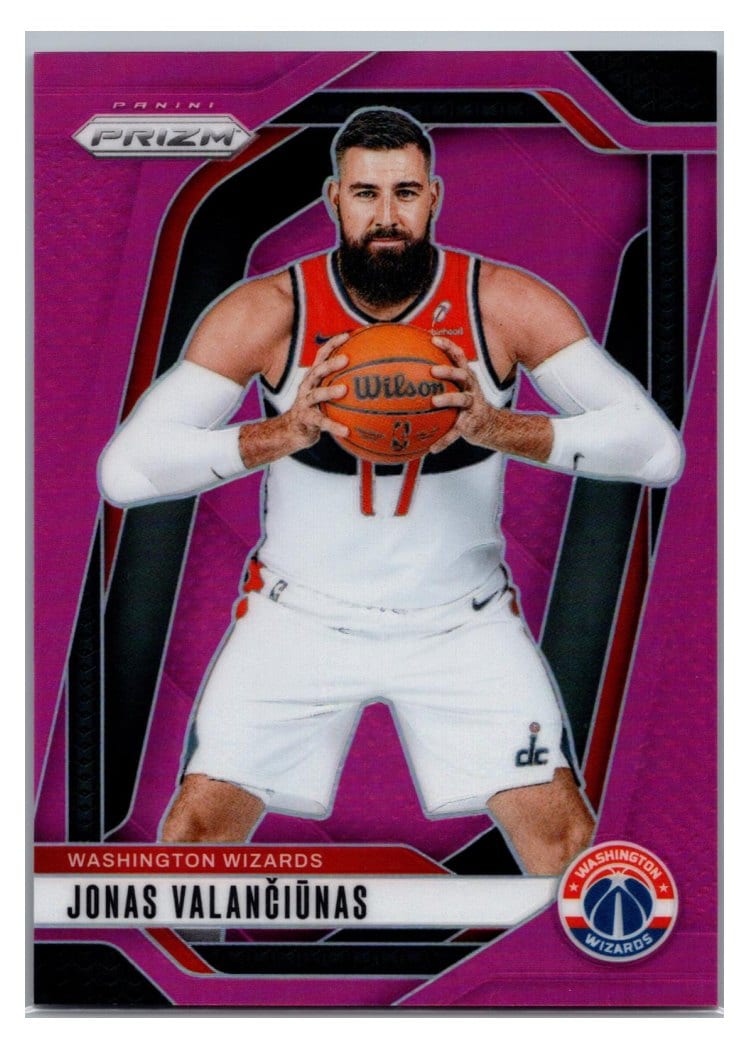 2024-25 Panini Prizm Base Set Jonas Valanciunas #76 card