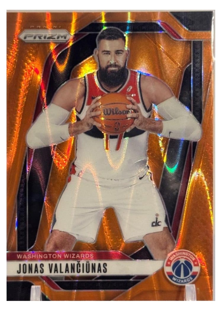 2024-25 Panini Prizm Base Set Jonas Valanciunas #76 card