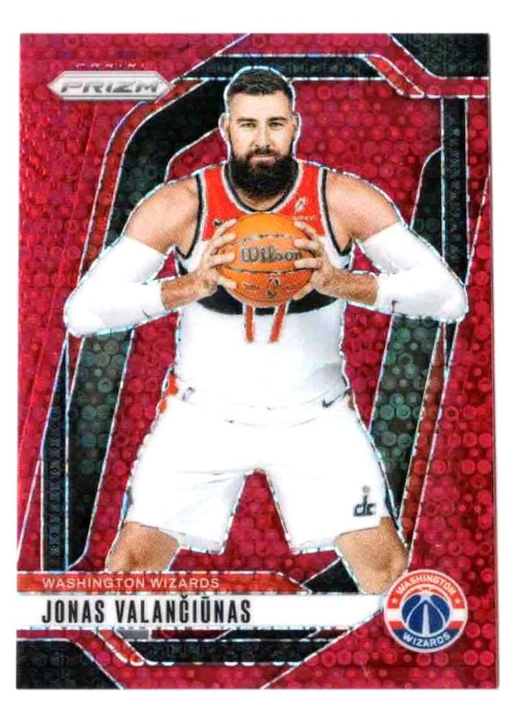 2024-25 Panini Prizm Base Set Jonas Valanciunas #76 card