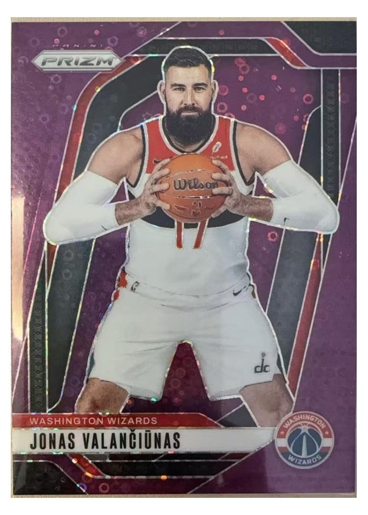 2024-25 Panini Prizm Base Set Jonas Valanciunas #76 card