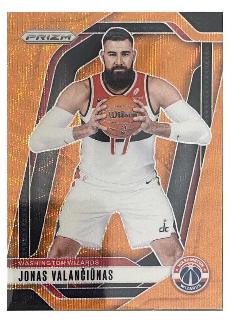 2024-25 Panini Prizm Base Set Jonas Valanciunas #76 card