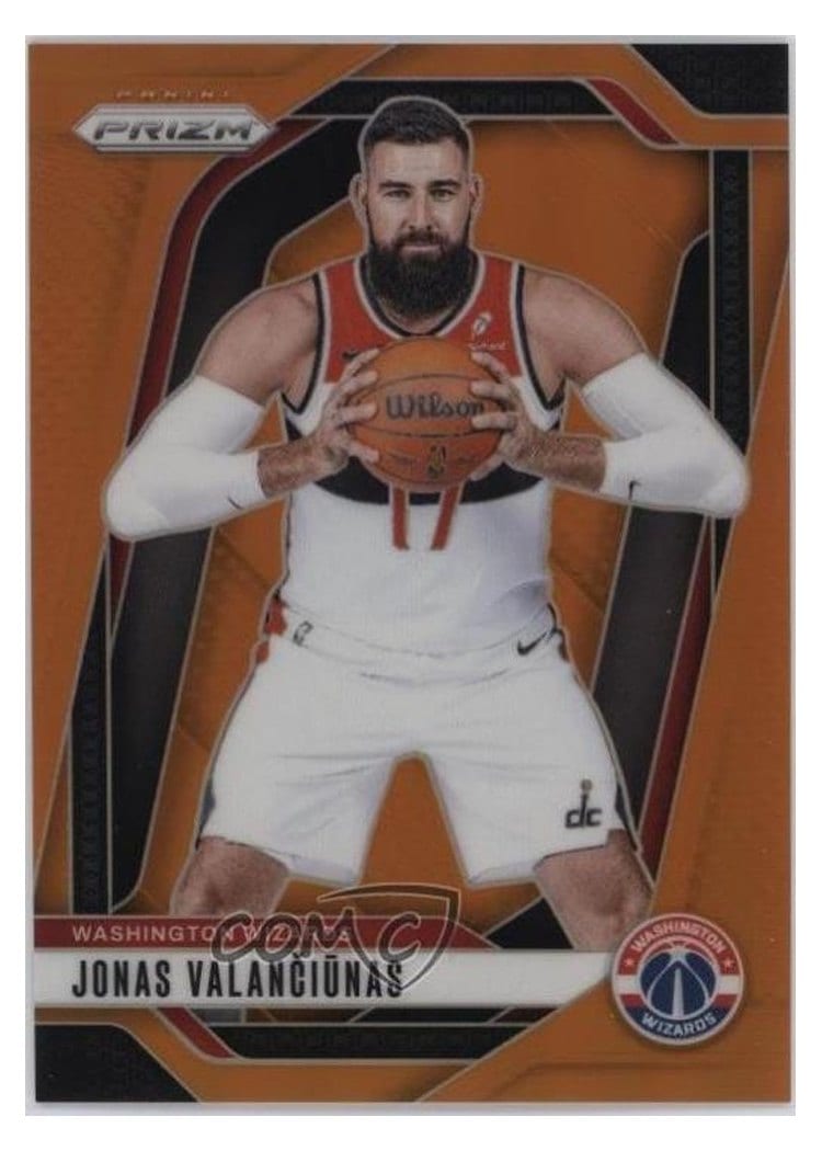 2024-25 Panini Prizm Base Set Jonas Valanciunas #76 card