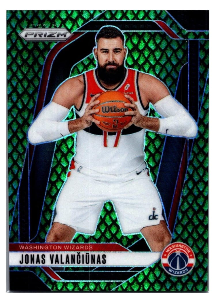 2024-25 Panini Prizm Base Set Jonas Valanciunas #76 card
