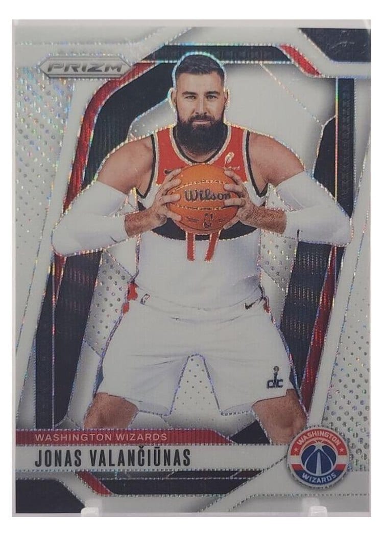 2024-25 Panini Prizm Base Set Jonas Valanciunas #76 card