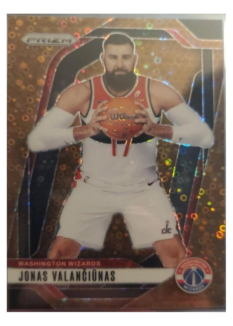 2024-25 Panini Prizm Base Set Jonas Valanciunas #76 card
