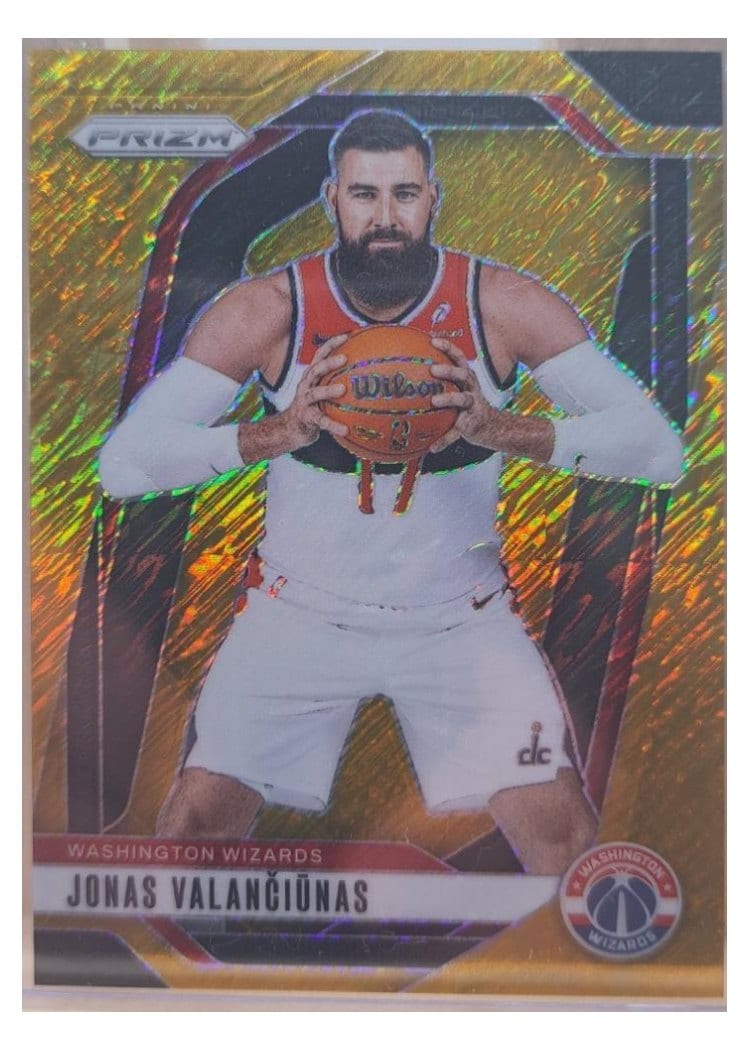 2024-25 Panini Prizm Base Set Jonas Valanciunas #76 card