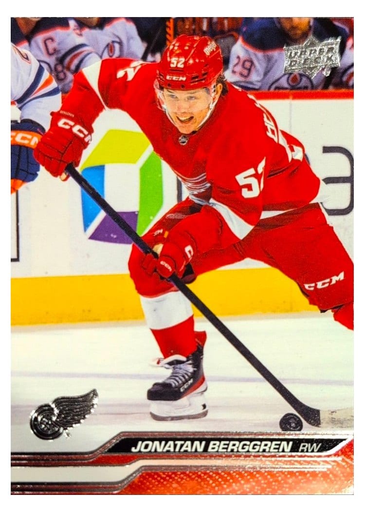2023-24 Upper Deck Base Set Jonatan Berggren #314 card
