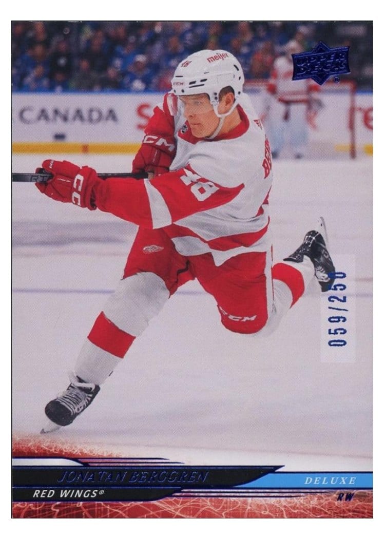 2024-25 Upper Deck Base Set Jonatan Berggren #549 card
