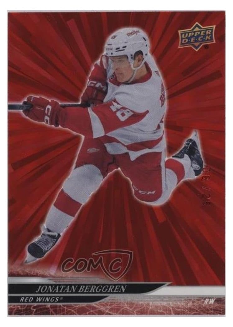 2024-25 Upper Deck Base Set Jonatan Berggren #549 card