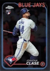 2024 Topps Chrome Update Base Set Jonatan Clase #USC147 card