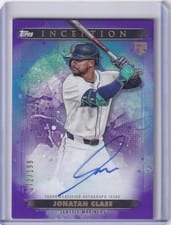2024 Topps Inception Rookie And Emerging Star Autographs Jonatan Clase #BRES-JC card