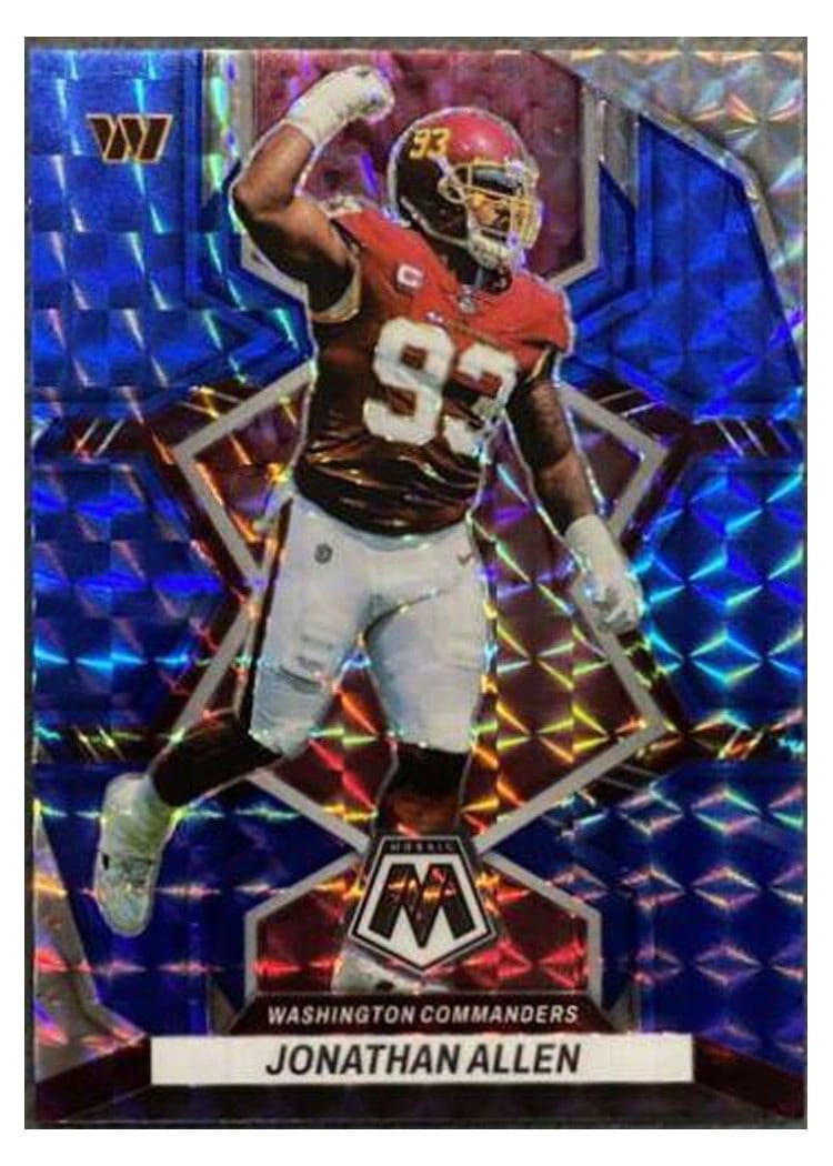 2022 Panini Mosaic Base Set Jonathan Allen #198 card