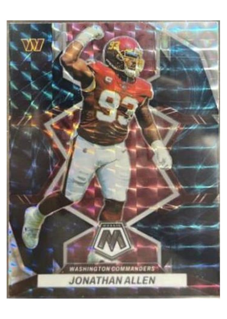 2022 Panini Mosaic Base Set Jonathan Allen #198 card