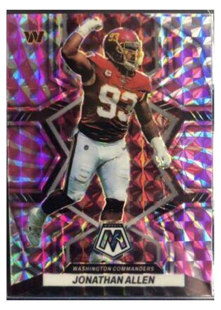 2022 Panini Mosaic Base Set Jonathan Allen #198 card