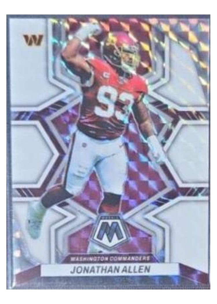 2022 Panini Mosaic Base Set Jonathan Allen #198 card