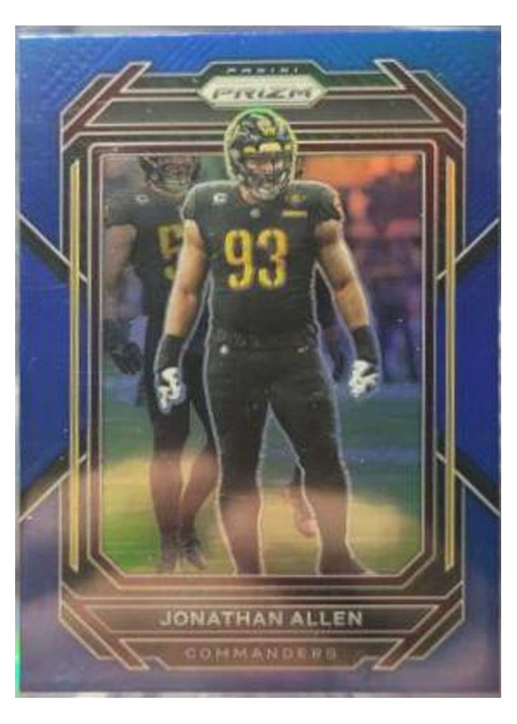 2022 Panini Prizm Base Set Jonathan Allen #297 card