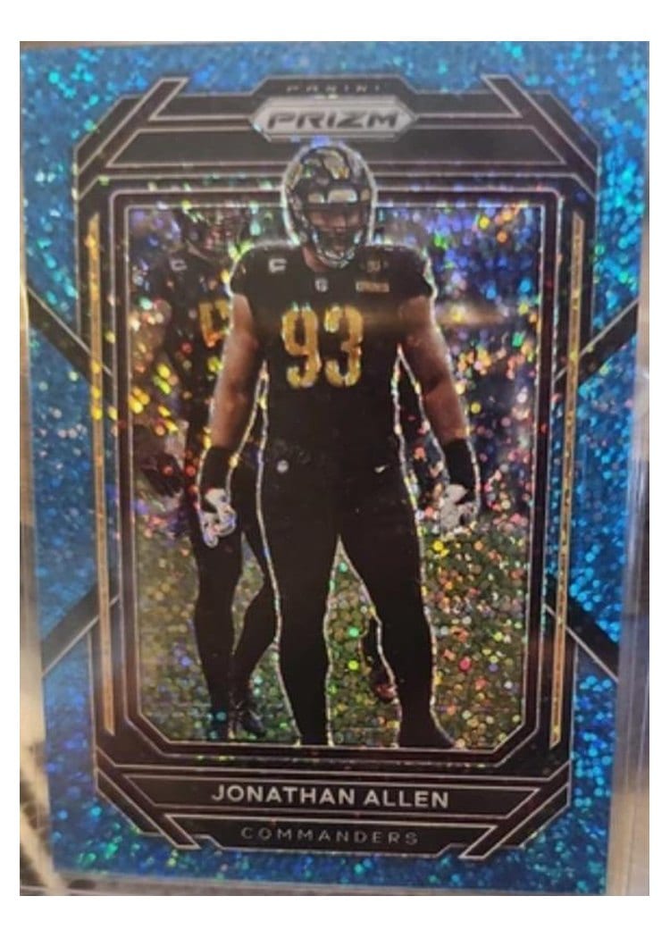 2022 Panini Prizm Base Set Jonathan Allen #297 card