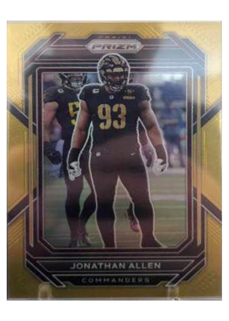 2022 Panini Prizm Base Set Jonathan Allen #297 card