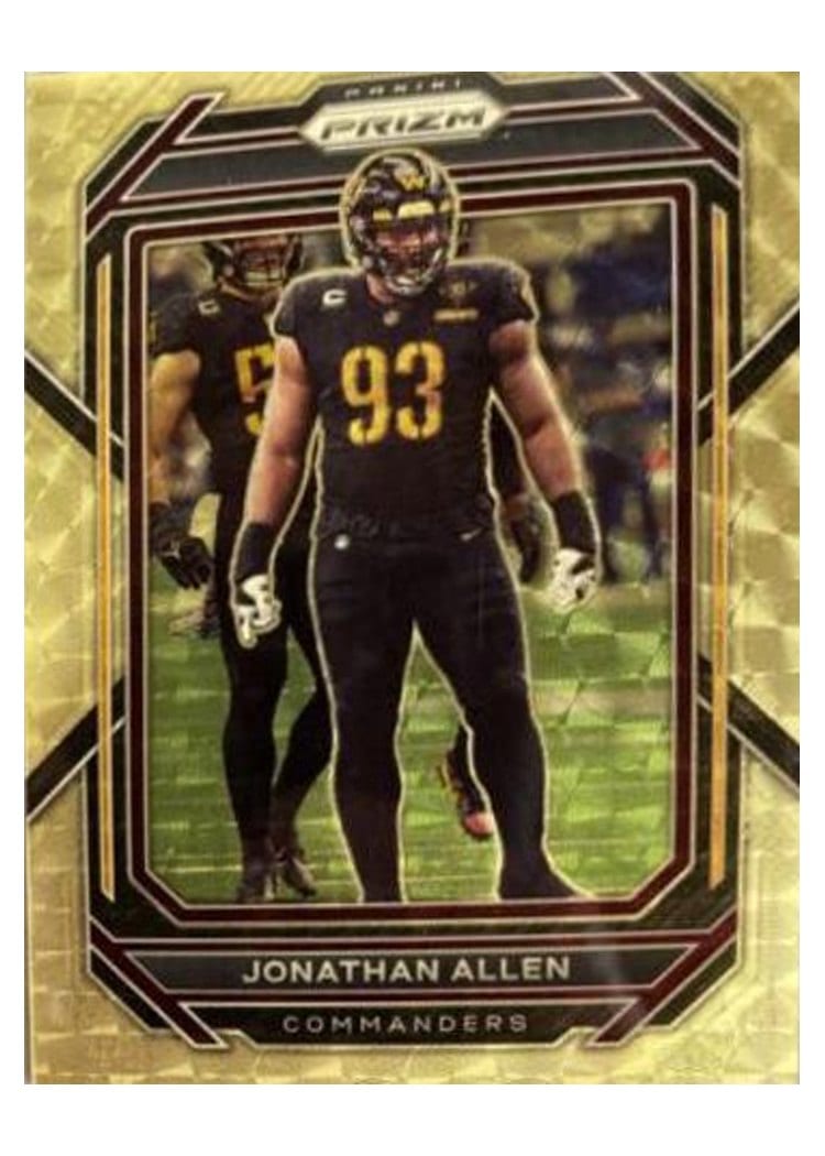 2022 Panini Prizm Base Set Jonathan Allen #297 card