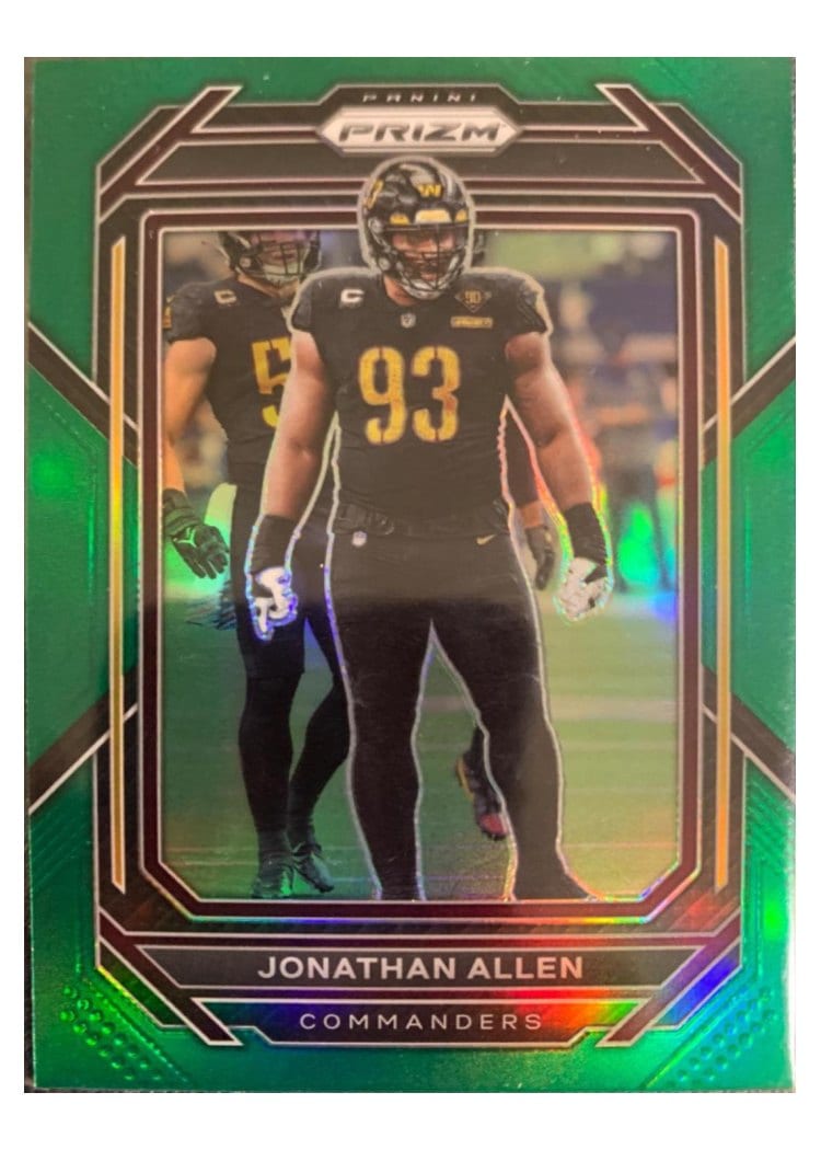 2022 Panini Prizm Base Set Jonathan Allen #297 card