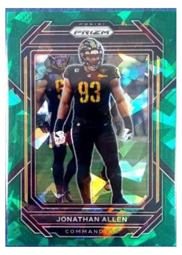 2022 Panini Prizm Base Set Jonathan Allen #297 card