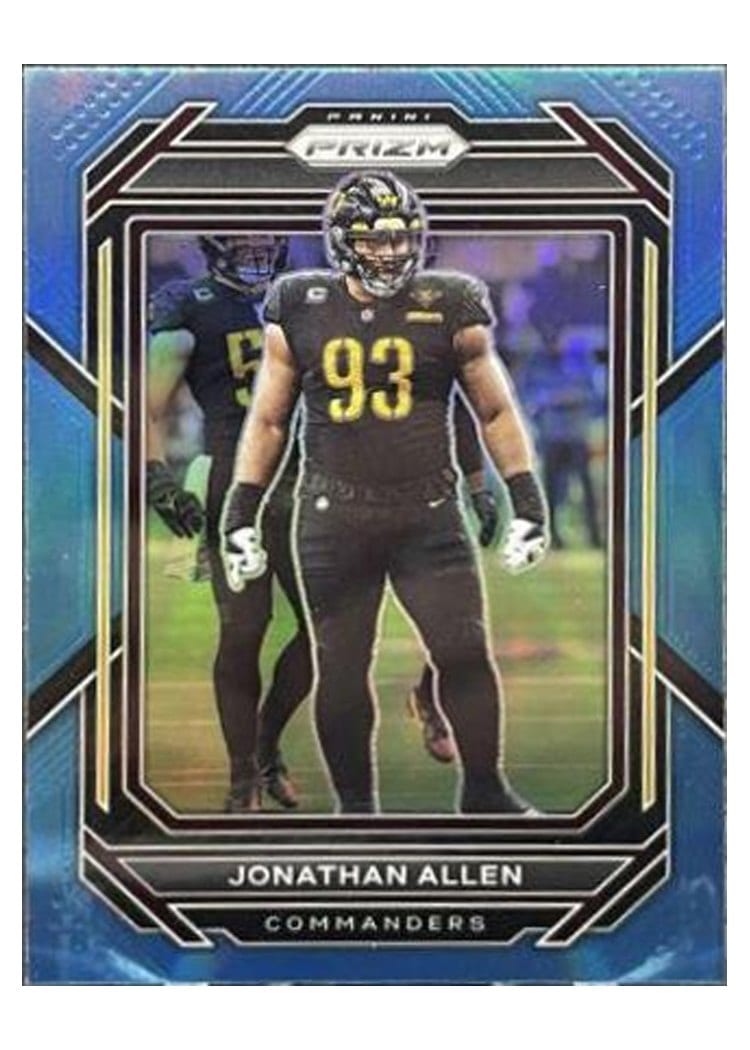 2022 Panini Prizm Base Set Jonathan Allen #297 card