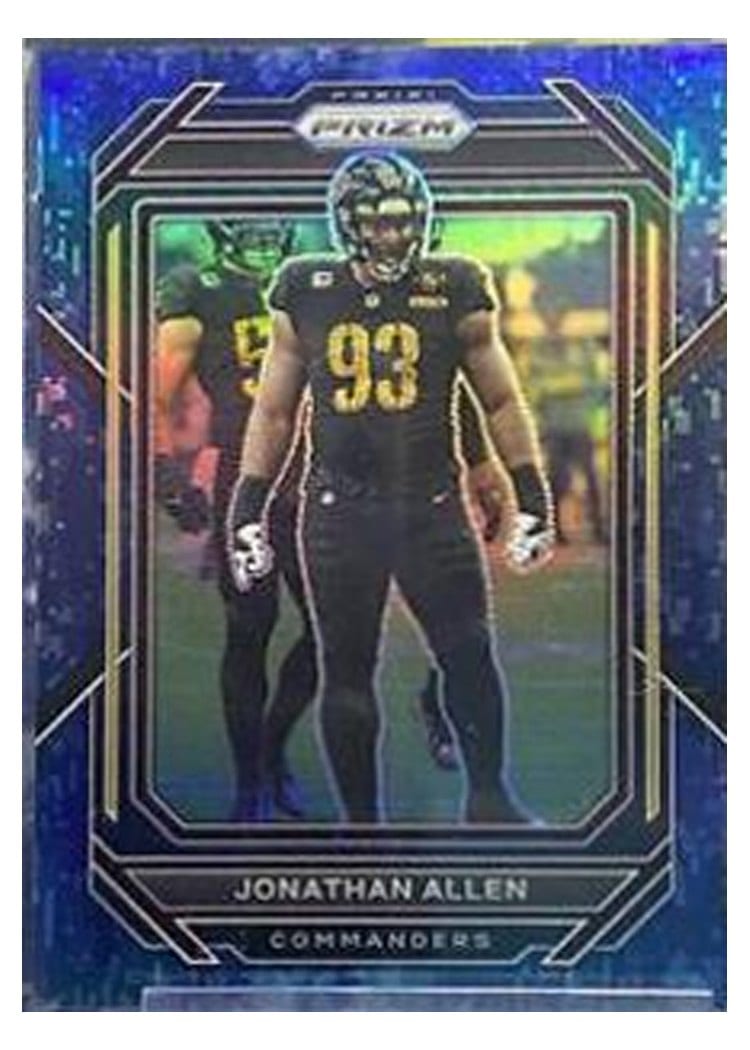 2022 Panini Prizm Base Set Jonathan Allen #297 card