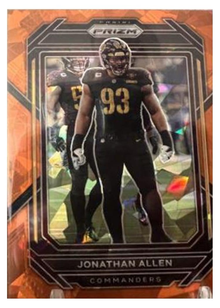 2022 Panini Prizm Base Set Jonathan Allen #297 card