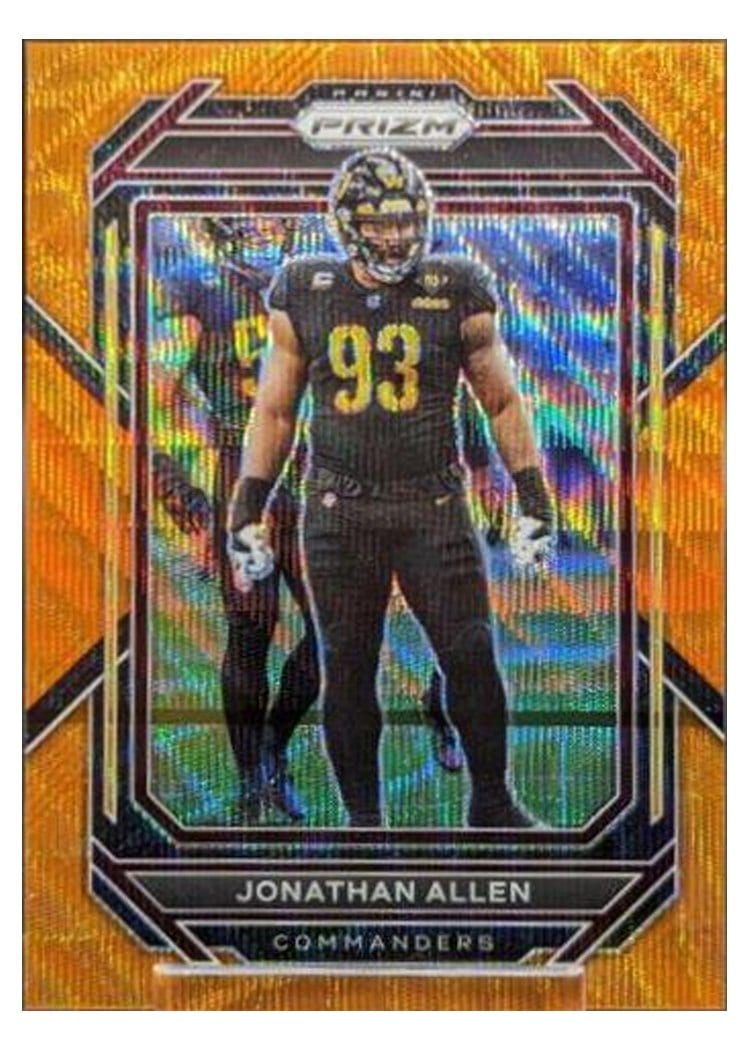 2022 Panini Prizm Base Set Jonathan Allen #297 card