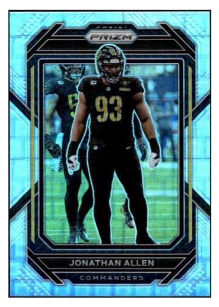 2022 Panini Prizm Base Set Jonathan Allen #297 card