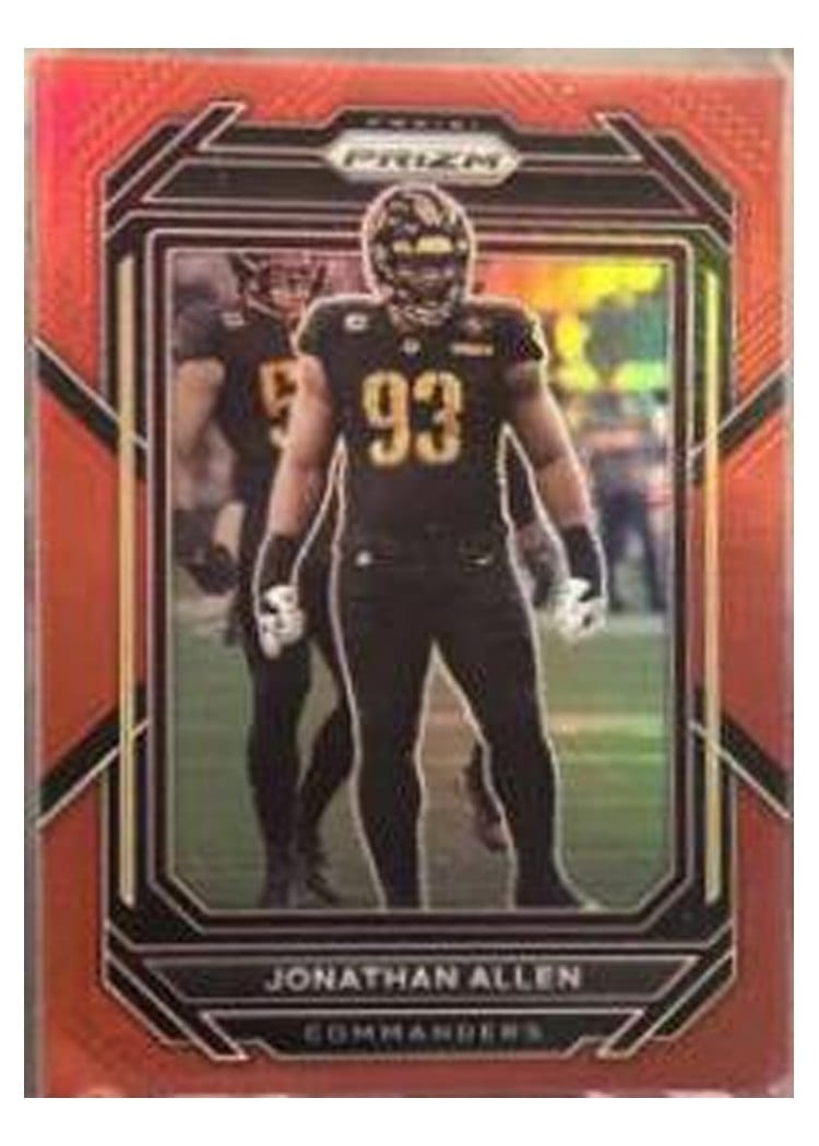 2022 Panini Prizm Base Set Jonathan Allen #297 card