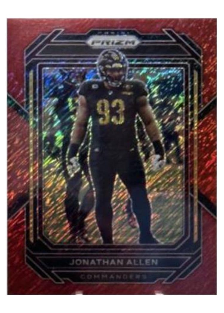 2022 Panini Prizm Base Set Jonathan Allen #297 card