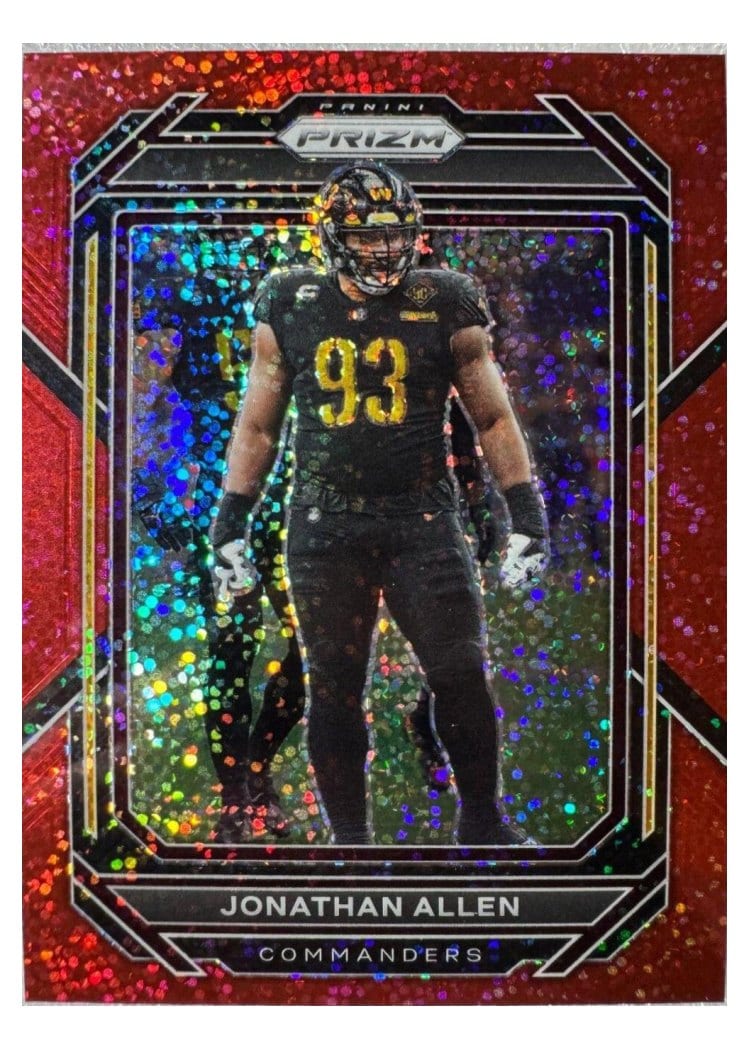 2022 Panini Prizm Base Set Jonathan Allen #297 card