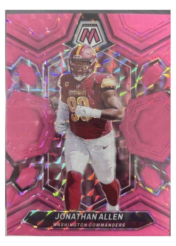 2024 Panini Mosaic Base Set Jonathan Allen #223 card