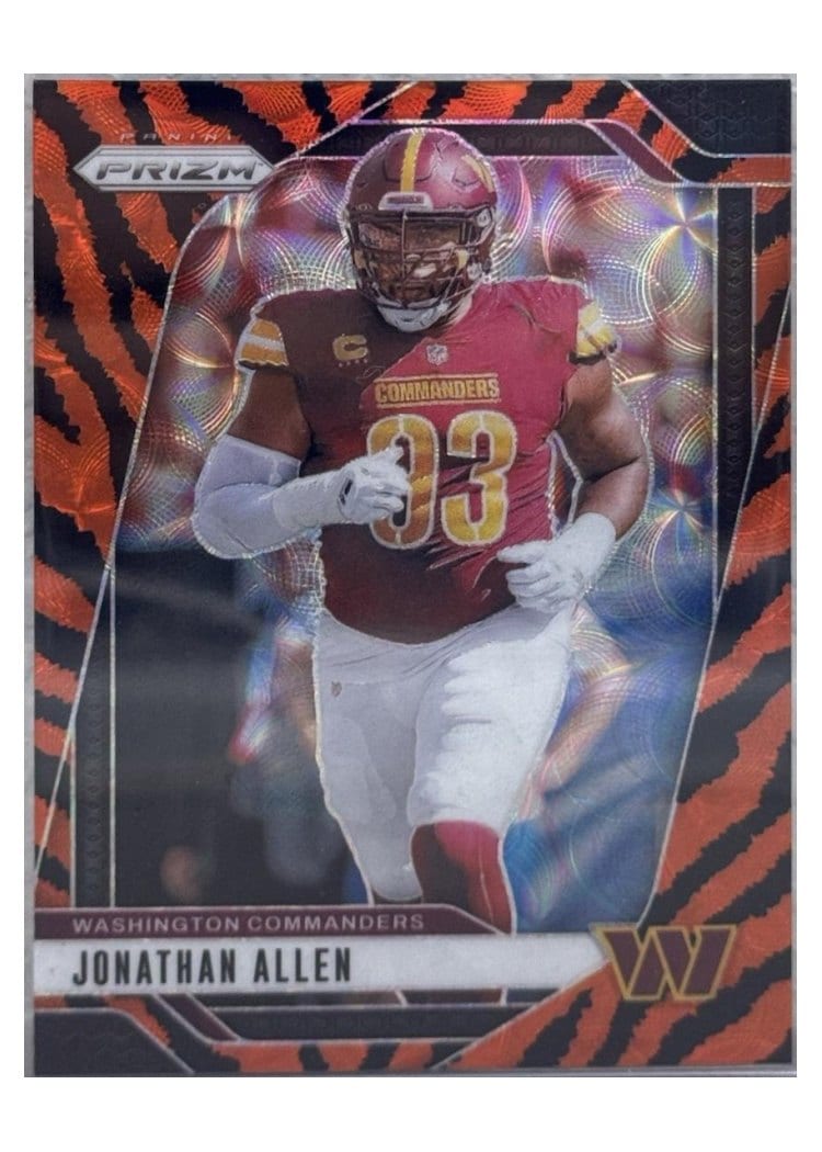 2024 Panini Prizm Base Set Jonathan Allen #292 card