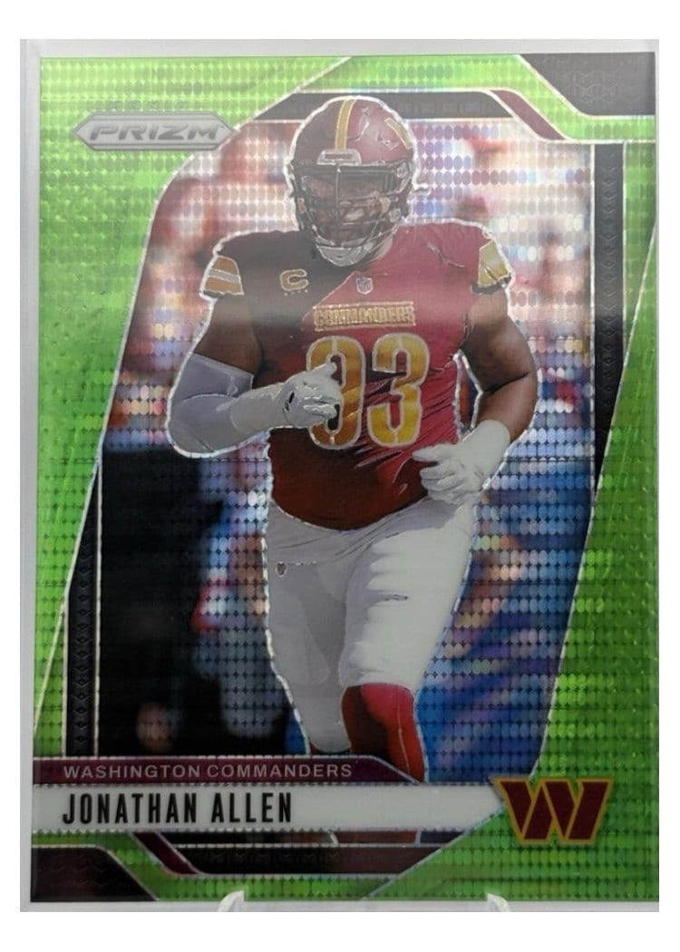 2024 Panini Prizm Base Set Jonathan Allen #292 card
