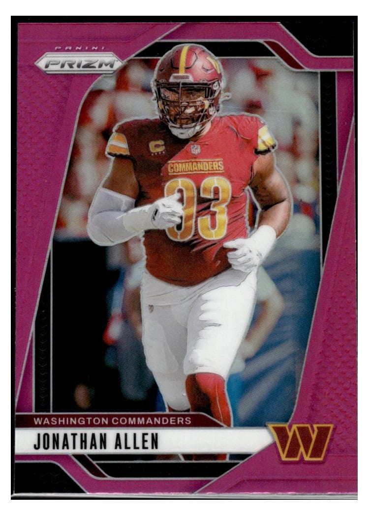 2024 Panini Prizm Base Set Jonathan Allen #292 card