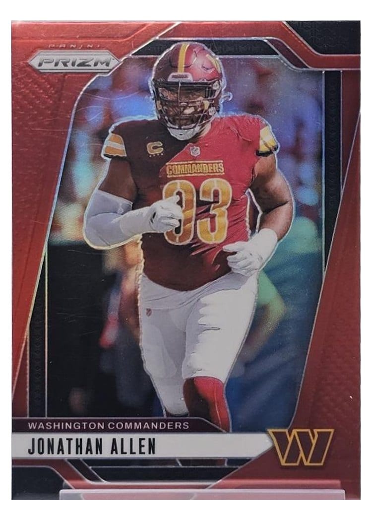 2024 Panini Prizm Base Set Jonathan Allen #292 card