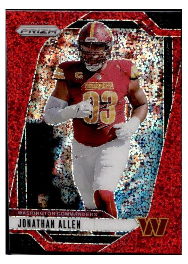 2024 Panini Prizm Base Set Jonathan Allen #292 card