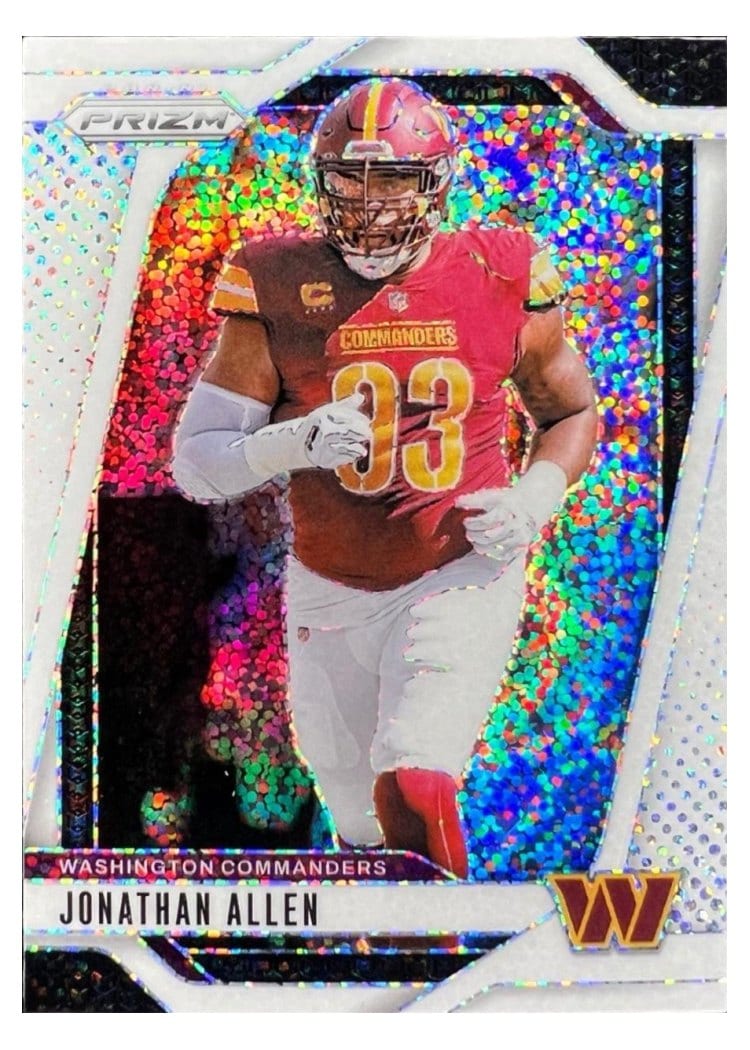 2024 Panini Prizm Base Set Jonathan Allen #292 card